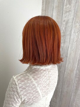 シエル 立川店(CIEL) 【CIEL×久光】アプリコットオレンジボブ