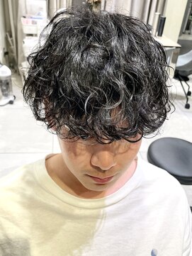 トルネード(TORNADO) メンズマッシュパーマ ツイストスパイラル ニュアンスM1119