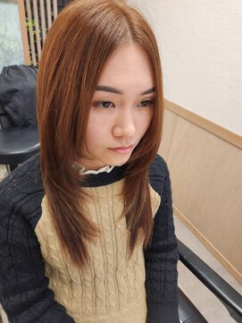 チュエベルパーチ 30代40代50代似合わせカットイメチェンフルバングウルフレイヤー