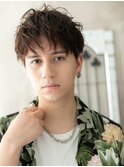 ざとカッコイイ！ソフトツイスト前髪パーママッシュE南越谷