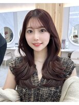 アフロートリノ(AFLOAT Leino) 大人可愛い韓国レイヤーカット 薄めに似合わせくびれヘア顔周り