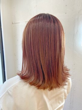 ヘアーワークス ヘルム 渋谷店(HAIR WORKS HELM) ［HELM渋谷］オレンジカラー☆
