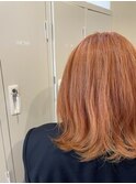 ポッピングオレンジ【TELA HAIR 守谷】