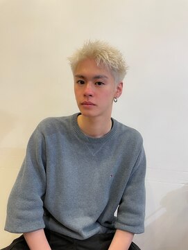 オーシャントーキョー サニー 原宿(OCEAN TOKYO Sunny) ベリーショートハイトーンカラーブロンドカラーアースカラー