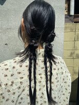 【あきら】ヘアセット/アレンジ/リボン
