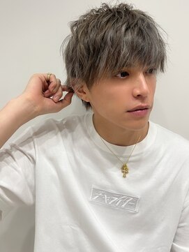 ネイロ 錦糸町(NeiRo) アッシュブラックカルマパーマベリーショートダークアッシュ