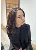 外ハネ韓国風レイヤー