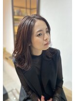 エクーテヘアーラボ(Ecoute Hair lab.) 外ハネ韓国風レイヤー