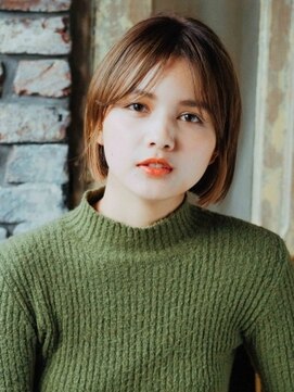 エーバイフー 江坂店(A BY WHO) A BY WHO 江坂/オリーブベージュ／透明感カラー