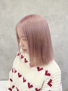 ニコ(nico.) white pink