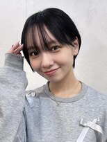 ファルベ(Farbe) ショート/マッシュショート/イメチェン/ブルーブラック