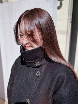 エヴリンアンドペイジ(Evelyn&paige) pink brown