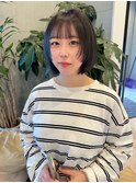 ボブ/ミディアム/ミニボブ/ショート/切りっぱなし新潟長岡宮関