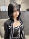 ジゼル 梅田(GiseL)の写真/ミディアムロングでも動きのあるヘアに♪まとまりのある髪質改善カット＊［ミニボブ/ミディアム/髪質改善］