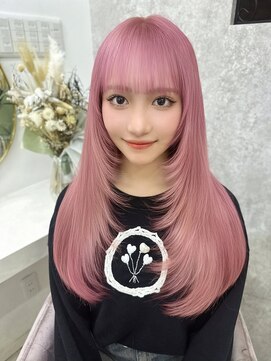 ラビス(Lovis) ミニウルフ/チェリーブラウン/ホワイトグレージュ