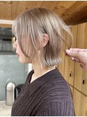 ハイライトカラー/くびれヘア/レイヤーボブ[静岡/ダブルカラー]