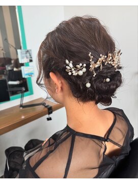 オラプラノ(olaplano) まとめ髪