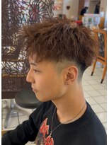 ラ ポルト ドゥ サワ(La Porte de SAWA) 長野市美容室/ツーブロック刈り上げアップバングショート