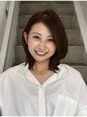 ミディアム×外ハネ