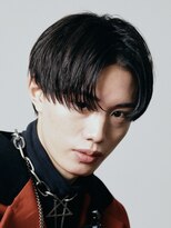 ゴート(GOATO) ナチュラルセンターパート 黒髪 前下がり 鹿児島