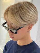 アンサー 渋谷(ANSWER)&nbsp;メンズバレイヤージュハイライトセンターパート