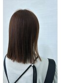 切りっぱなしボブ