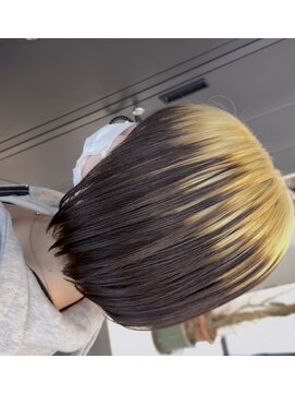 抜きっぱなしルーツカラー