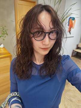 ローレン(LOREN) ミディアムヘア/デザインカラー/フェイスフレーミング/栄/久屋