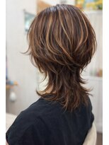 フルール(fleur) ウルフヘア×ハイライト