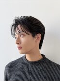 ビジネス フェザーパーマ センターパート 20代30代40代