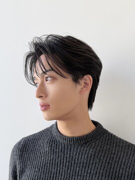 アフロート ギンザ(AFLOAT GINZA) ビジネス フェザーパーマ センターパート 20代30代40代