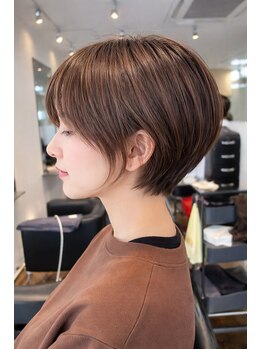 ブロック(BLOCK)の写真/【三宮5分】丁寧なカウンセリングからあなたの理想のショートを叶える♪高い技術力で360°美フォルムを実現