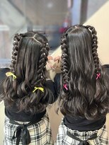 ボイボイ(boiboi)&nbsp;みつあみハーフツイン