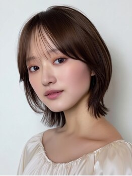 アローム(alom)の写真/顔まわりレイヤーカットで印象チェンジ！似合わせ前髪・サイドバングで理想の表情へ☆