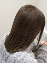 ベル サウス(BHEL south) 津市ロングレイヤーカットハッシュカット透明感カラー重めロング