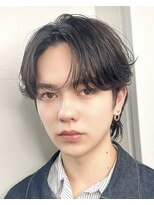 ポーチバイハニー オモテサンドウ(PORCH by HONEY omotesando)&nbsp;横浜/毛流れパーマ/ナチュラルセンターパート/フェザーパーマ