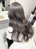 透明感カラー＋クイックトリートメント ￥8250→