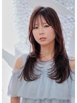 ミチオ ノザワ ヘアサロン ギンザ(Michio Nozawa HAIR SALON Ginza) レイヤーカット/顔周りレイヤー /ストレートヘア/セミロング