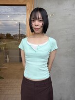 トエカグヤヒメ(toe kaguyahime) 顔まわりレイヤーボブ