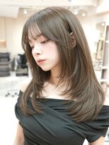 ルル 表参道(lulu.)&nbsp;結べる長さのハッシュカット/グレージュ/ミントカラー/表参道