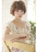 『ふわくしゅな質感』の大人可愛いショートボブ☆