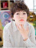 *EVE戸頭*ふわくしゅ★くせ毛風カジュアルショートc