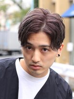 マイロ(mailo)&nbsp;イメチェンハイトーンのグレージュかき上げトランクスマッシュ