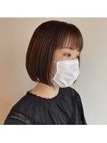 ツイギー 宮西店(TWiGGY)&nbsp;シースルーバングとナチュラルボブ