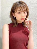 アフロート エル 錦糸町(AFLOAT L)&nbsp;大人可愛い/イメチェン/前髪/ラベンダーカラー/くびれミディ