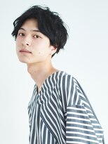 外国人風カット & ナチュラルパーマ