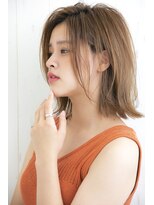 オレンジクラッカー(Orange Cracker)&nbsp;★簡単スタイリング、切りっぱなしストレートボブ★