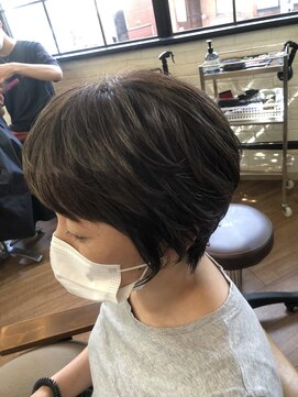 トハコ(&haco) グレンジカラー×ショートレイヤー☆