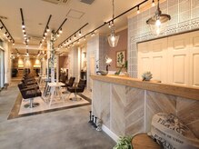 オーブ ヘアー ミュウ 光の森 熊本2号店(AUBE HAIR meu)の雰囲気（開放感のある明るい店内で、くつろぎの時間をお過ごしください。）