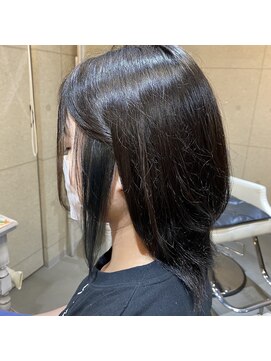カラリア(COLORIA) 【上級大人オシャレインナーカラー☆】インナーチャコールグレー